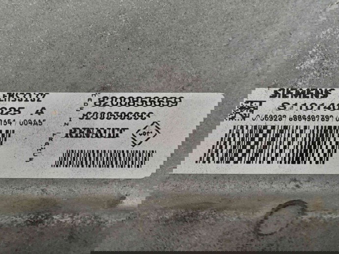 Calculator motor ECU 8200856659 Dacia Sandero [Fabr 2008-2012] 1.6 mpi