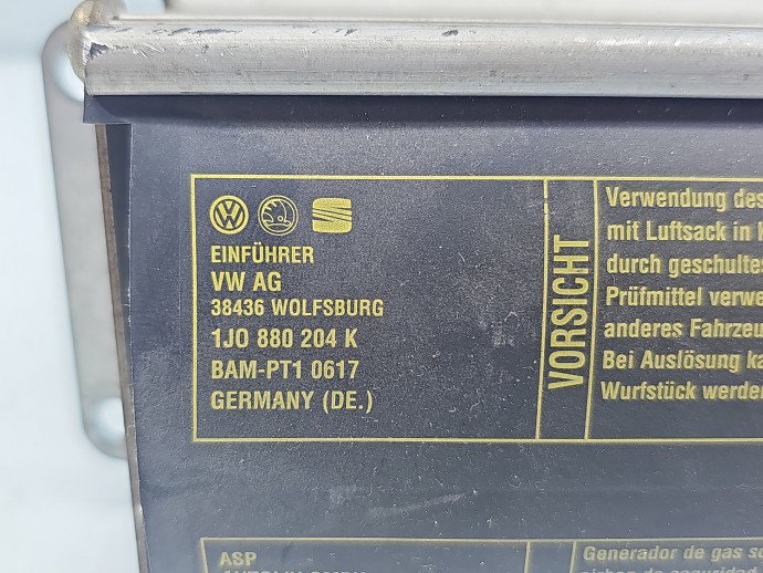 Airbag pasager Volkswagen Golf 4 Variant (1J5) [Fabr 1999-2005] 1J0880204K