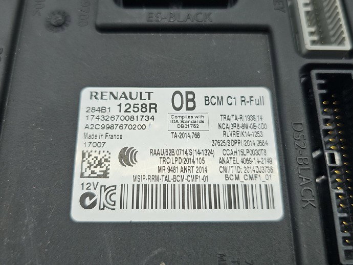 Modul confort Renault Megane 4 284B11258R