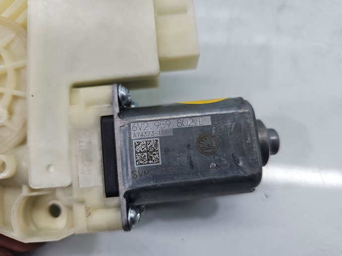 Motoras geam dreapta fata Skoda Fabia NJ5 6V2959802B