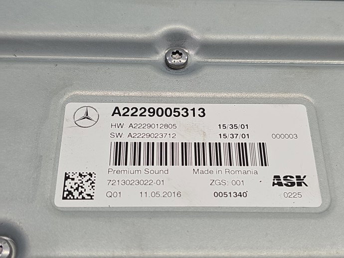Modul confort Mercedes C220 w205 A2229005313