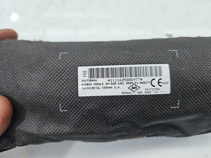 Airbag lateral dreapta Dacia Dokker [Fabr 2012-prezent] 985H06871R