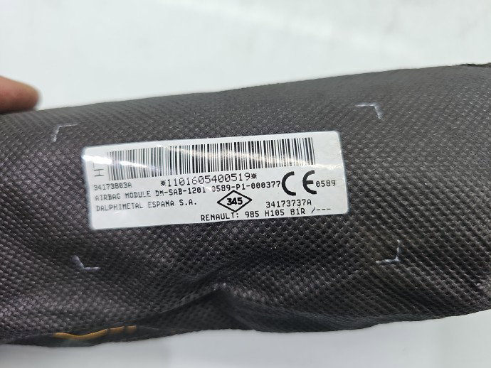 Airbag lateral stanga Dacia Dokker [Fabr 2012-prezent] 985H10581R