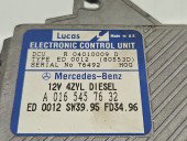 Calculator motor ECU Mercedes Clasa C (W202) [Fabr 1993-2000] A0165457632 2.2 02014861 70KW / 95CP