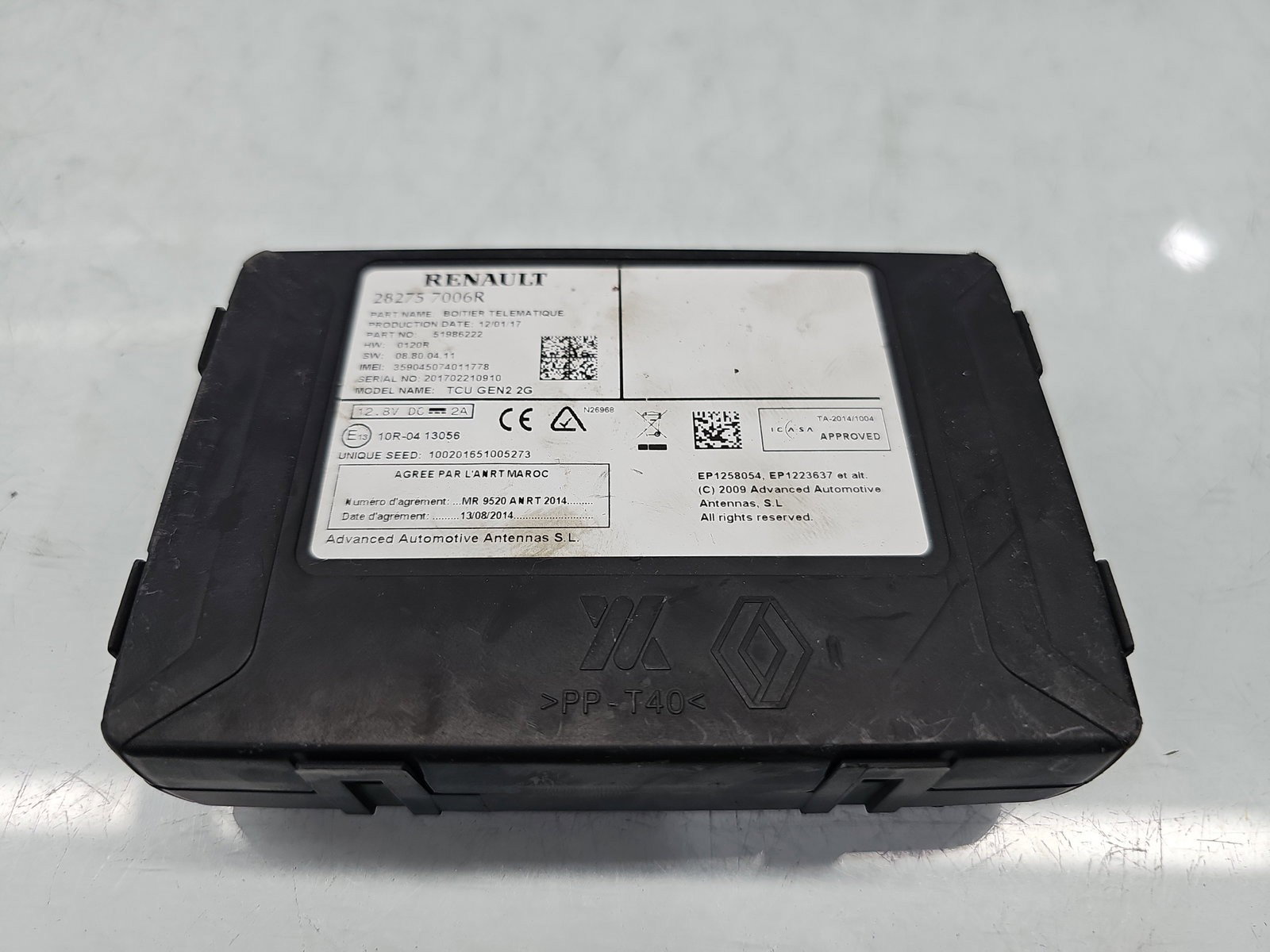 Modul confort Renault Captur (J87) [Fabr 2013-2017] 282757006R