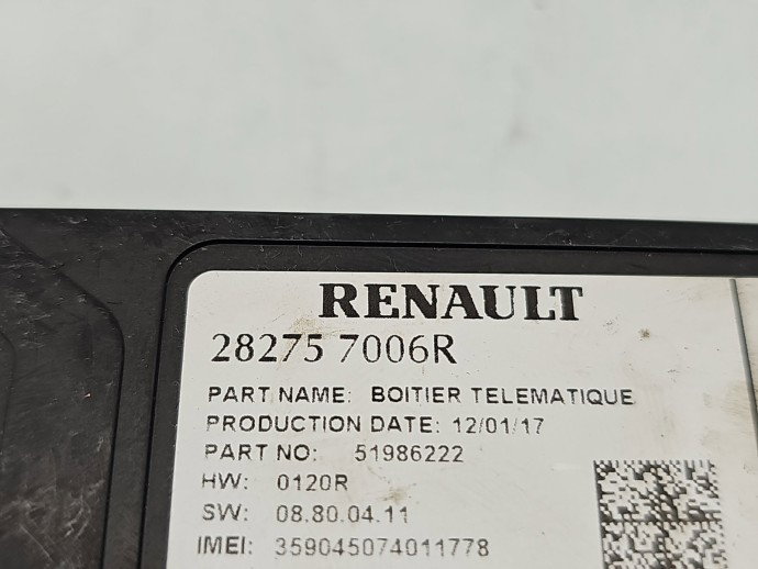 Modul confort Renault Captur (J87) [Fabr 2013-2017] 282757006R