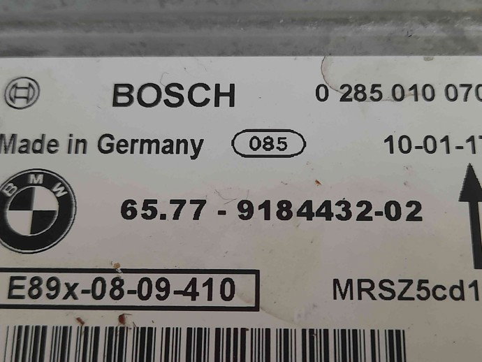 Calculator airbag 9184432 Bmw 3 (E90) [Fabr 2005-2011] 2.0 N47 
