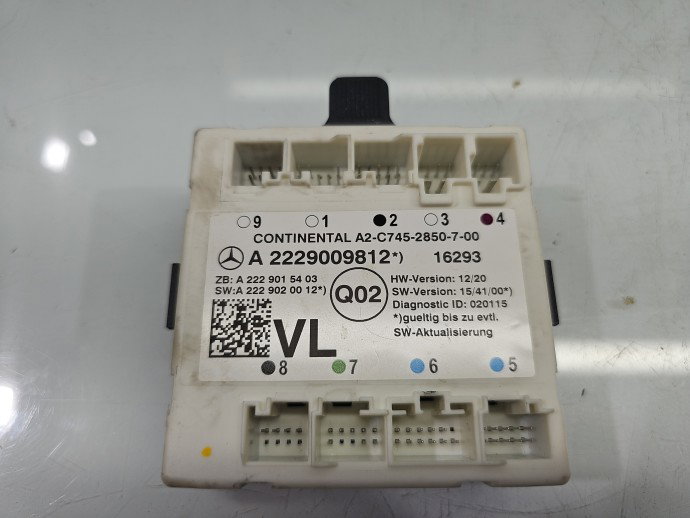 Modul confort Mercedes C220 w205 A2229009812
