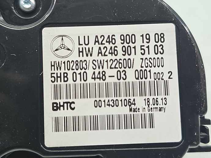 Panou comanda clima Mercedes Clasa CLA Coupe (C117) [Fabr 2013-2018] A2469001908