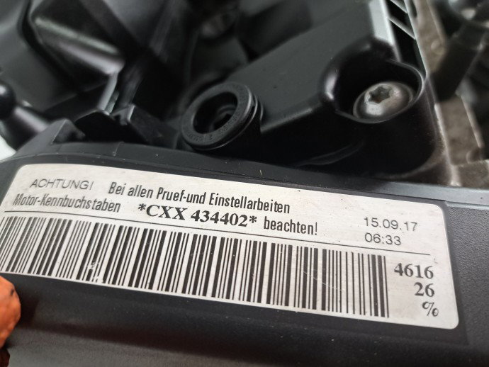 Motor complet ambielat Seat Leon (5F1) [Fabr 2012-2018] CXXB 1.6 TDI CXXB 81KW / 110CP