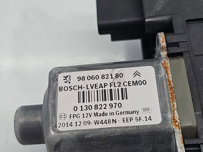 Macara electrica geam dreapta spate PEUGEOT 2008 9806082180
