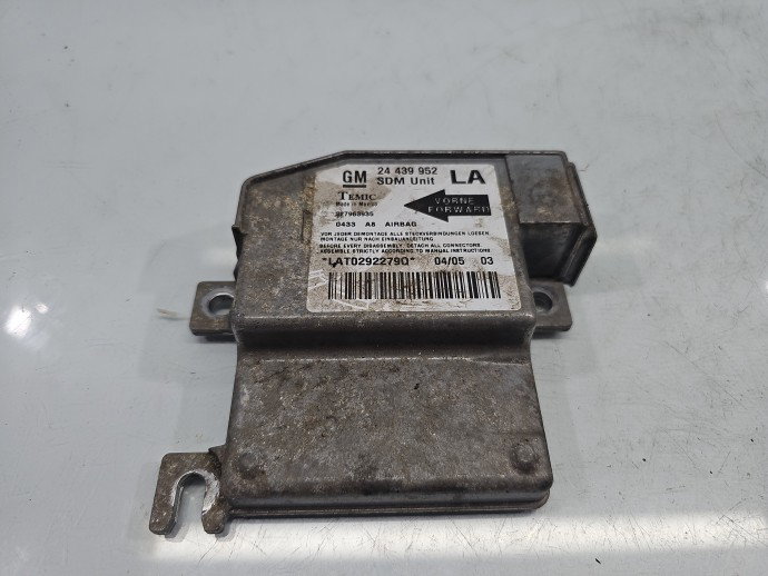 Calculator airbag Opel Corsa C (F08, F68) [Fabr 2000-2005] 2449952 1.0 Benz Z10XEP 44KW / 60CP