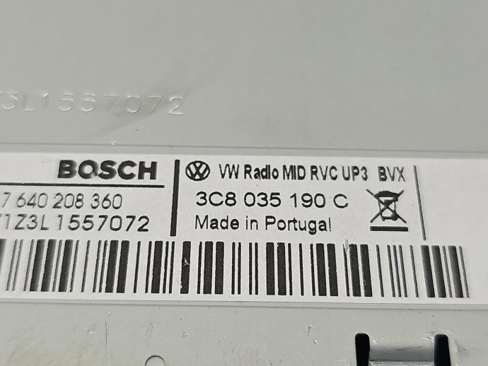 Radio CD cu navigatie Volkswagen Golf 6 (5K1) [Fabr 2009-2013] 3C8035190C