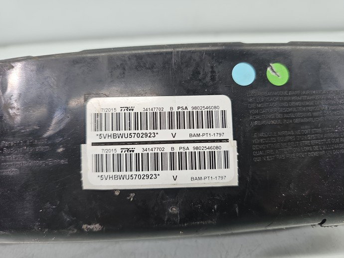 Airbag lateral stanga PEUGEOT 2008 [Fabr 2013-prezent] 9802546080