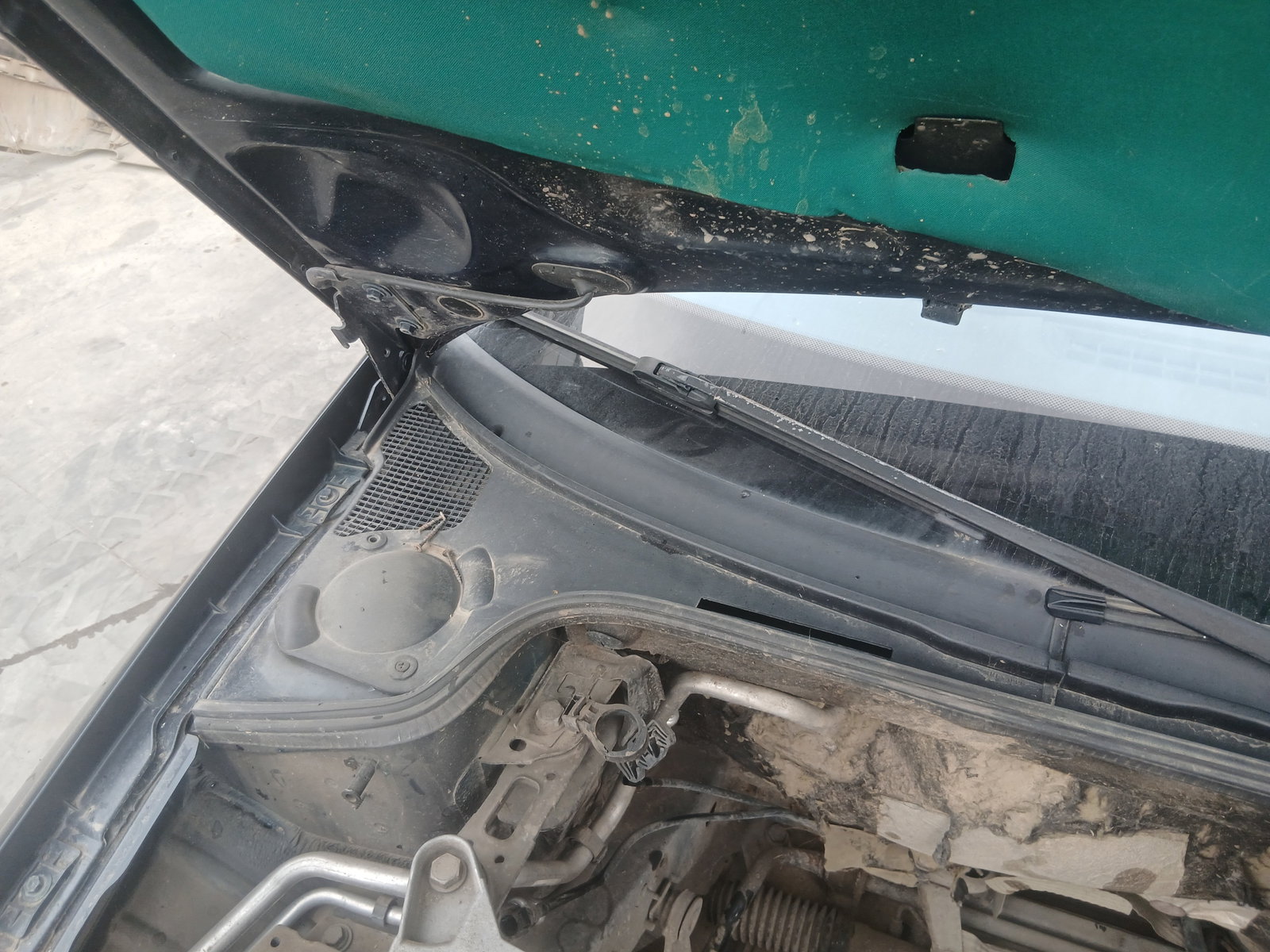 Grila stergator parbriz-dreapta Renault Laguna 2 [Fabr 2001-2007] OEM