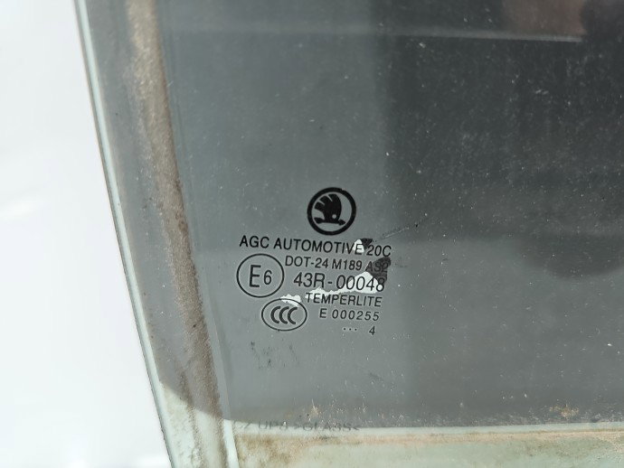 Geam usa dreapta spate Skoda Fabia 3 (NJ3) [Fabr 2014-2022] Break OEM