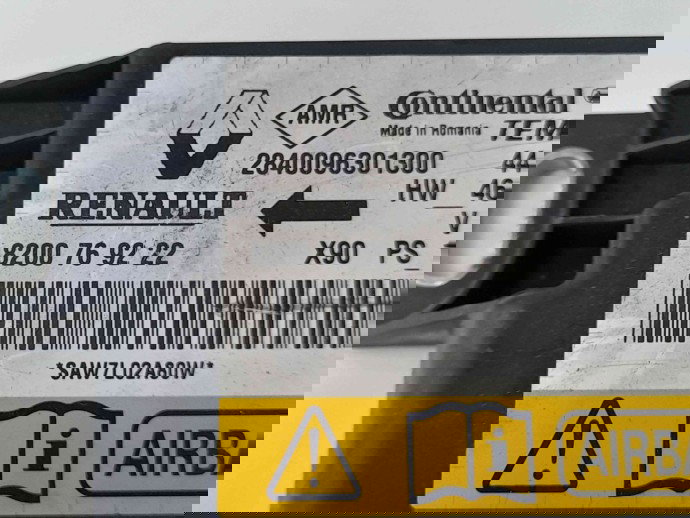 Calculator airbag 8200769222 Dacia Sandero [Fabr 2008-2012] 1.6 mpi 