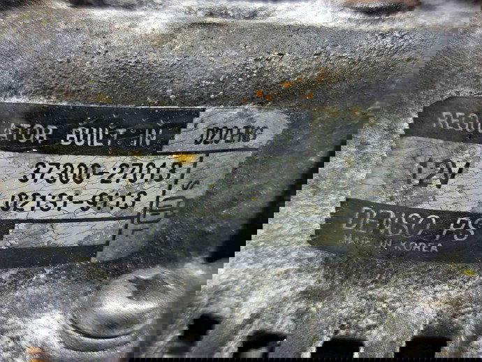 Alternator Hyundai Santa Fe 2 (CM) [Fabr 2005-2012] 37300-27013 2.2 TCI D4EB   