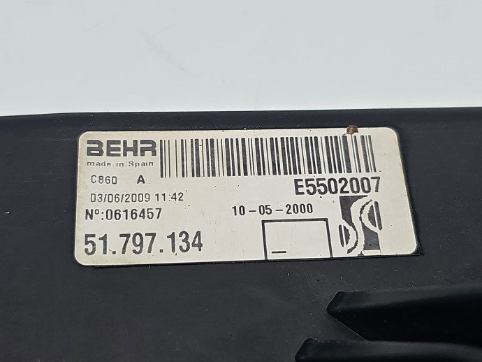 Electroventilator Fiat Punto (199) [Fabr 2010-2018] E5502007 1.4 B 350A1.000 57KW / 78CP
