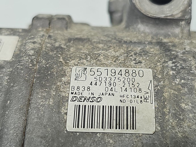 Compresor clima Fiat Punto (199) [Fabr 2010-2018] 55194880 1.4 B 350A1.000 57KW / 78CP