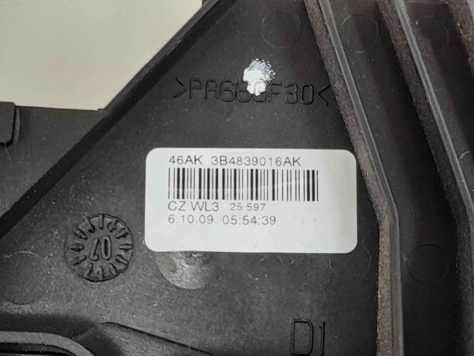 Broasca usa dreapta spate 3B4839016AK Skoda Fabia 2 (5J, 542) [Fabr 2007-2014] 1.2