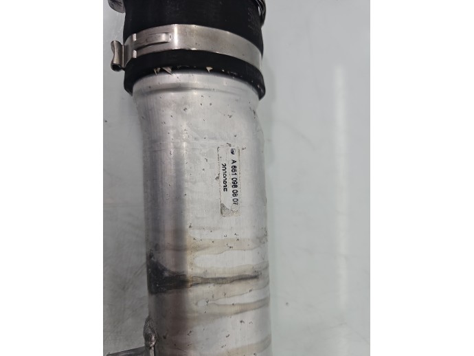 Tub intercooler Mercedes Clasa C (W205) [Fabr 2014-prezent] A6510980807 2.2 CDI 651921 125KW / 170CP