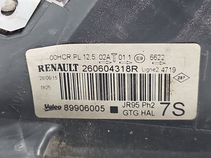 Far stanga Renault Scenic 3 [Fabr 2009-2015] 260604318R