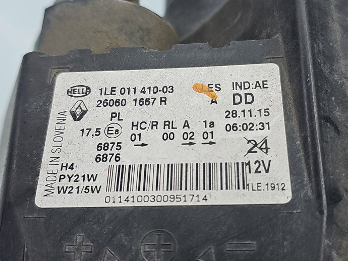 Far stanga Renault Trafic 3 (F82) [Fabr 2014-2022] 260601667R