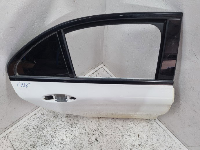 Usa dreapta spate Mercedes Clasa C (W205) [Fabr 2014-prezent] Sedan AMG 149 Alb Polar