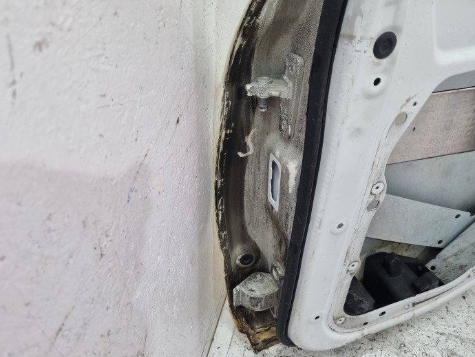 Usa dreapta spate Mercedes Clasa C (W205) [Fabr 2014-prezent] Sedan AMG 149 Alb Polar