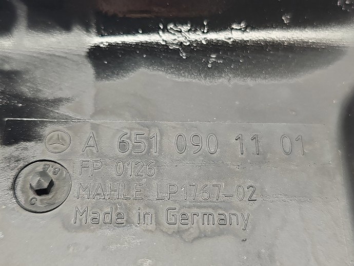 Carcasa filtru aer Mercedes Clasa C (W204) [Fabr 2007-2014] A6510901101 2.2 CDI 651911 125KW / 170CP