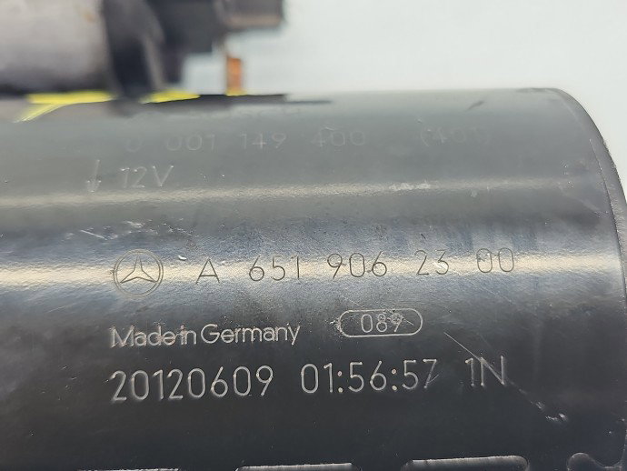 Electromotor Mercedes Clasa C (W204) [Fabr 2007-2014] A6519062300 2.2 CDI 651911125KW / 170CP