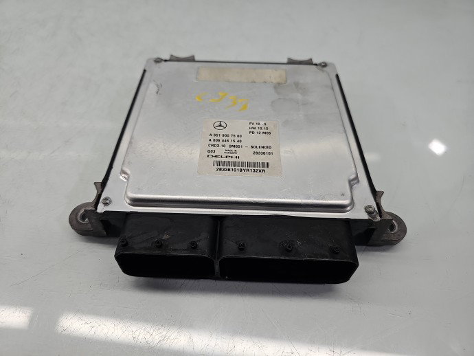 Calculator motor ECU Mercedes Clasa C (W204) [Fabr 2007-2014] A6519007500 2.2 CDI 651911 125KW / 170CP