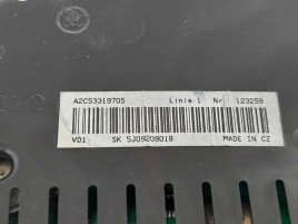 Ceas bord 5J0920801B Skoda Fabia 2 (5J, 542) [Fabr 2007-2014] 