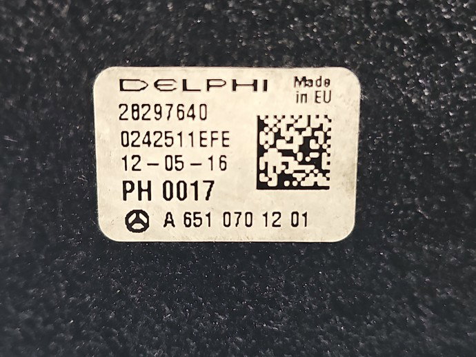 Pompa inalta presiune Mercedes Clasa C (W204) [Fabr 2007-2014] A6510701201 2.2 CDI 651911 125KW / 170CP