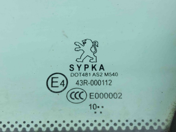 Geam fix stanga fata Peugeot 508 [Fabr 2010-2018] OEM