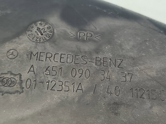 Tub admisie aer Mercedes Clasa C (W204) [Fabr 2007-2014] A6510903437 2.2 CDI 651930 125KW / 170CP