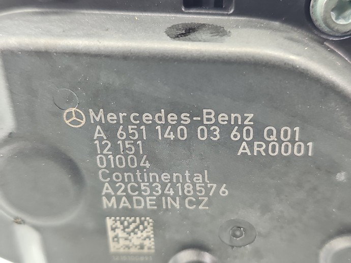 Supapa EGR Mercedes Clasa E (W212) [Fabr 2009-2016] A6511400360 2.2 CDI 651911 125KW / 170CP