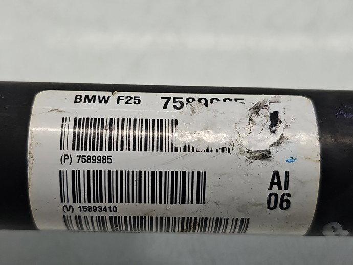 Cardan Bmw X3 (F25) [Fabr 2010-2017] 7589985 2.0 N47D20O1 135KW / 184CP