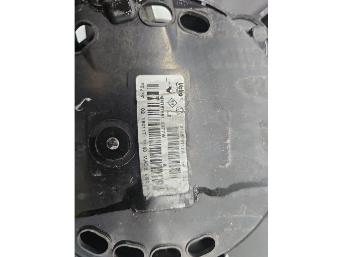 Electroventilator Renault Megane 4 [Fabr 2015-prezent] 214816117R 1.6 dCi R9M409 96KW / 131CP