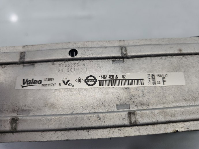 Radiator intercooler Renault Megane 4 [Fabr 2015-prezent] 144614EB1B 1.6 dCi R9M409 96KW / 131CP