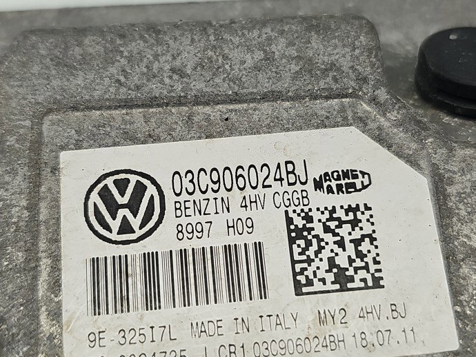 Calculator motor ECU Volkswagen Polo (6R) [Fabr 2009-2016] 03C906024BJ 1.4 TSI CGGB 63KW / 86CP