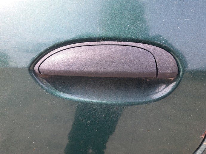 Maner usa stanga spate Dacia Logan (LS) [Fabr 2004-2012] Sedan VERDE