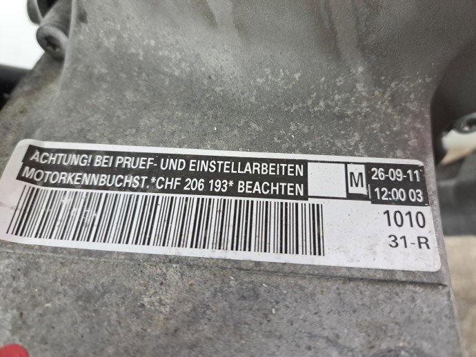 Motor complet ambielat Skoda Fabia 2 (5J, 542) [Fabr 2007-2014] CHF 1.2 TSI CHF 44KW / 60CP
