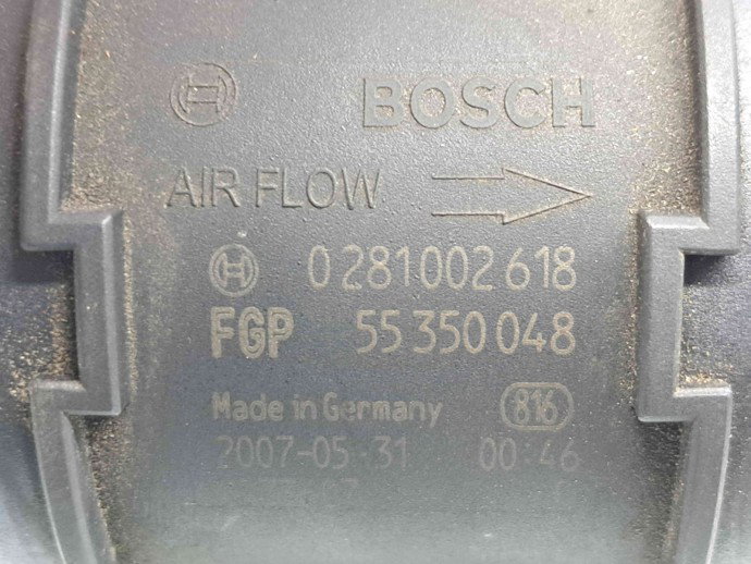Debitmetru aer Opel Antara [Fabr 2006-2017] 0281002618 / 55350048 2.0 TDI Z20DMH  