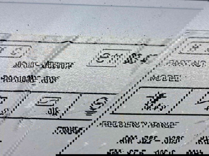  Radio CD Hyundai Santa Fe 2 (CM) [Fabr 2005-2012] 96180-2B530CA