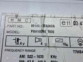  Radio CD Hyundai Santa Fe 2 (CM) [Fabr 2005-2012] 96180-2B530CA