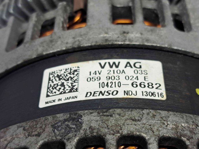 Alternator Audi Q7 (4MB) [ Fabr 2015-prezent] 059903024E 3.0 TDI CRTC 200KW / 272CP  