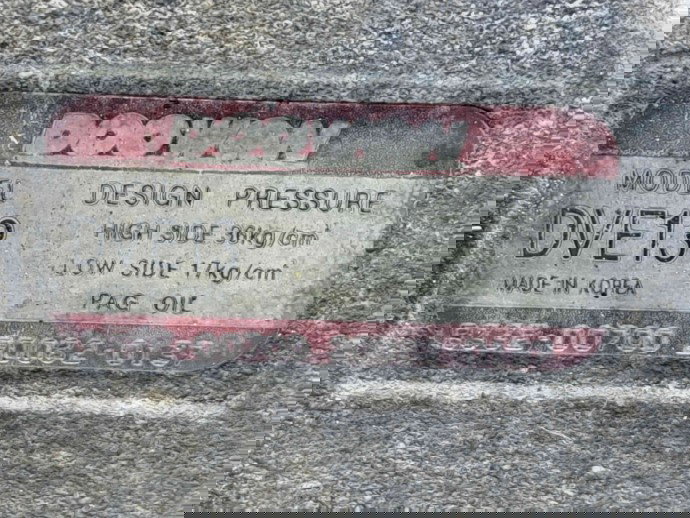 Compresor clima Hyundai i40 [Fabr 2012-2019] OEM / MODEL: DVE13 1.6 D4FD   