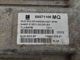 Calculator motor ECU 55571108MQ Opel Corsa D [Fabr 2006-2013] 1.3 cdti